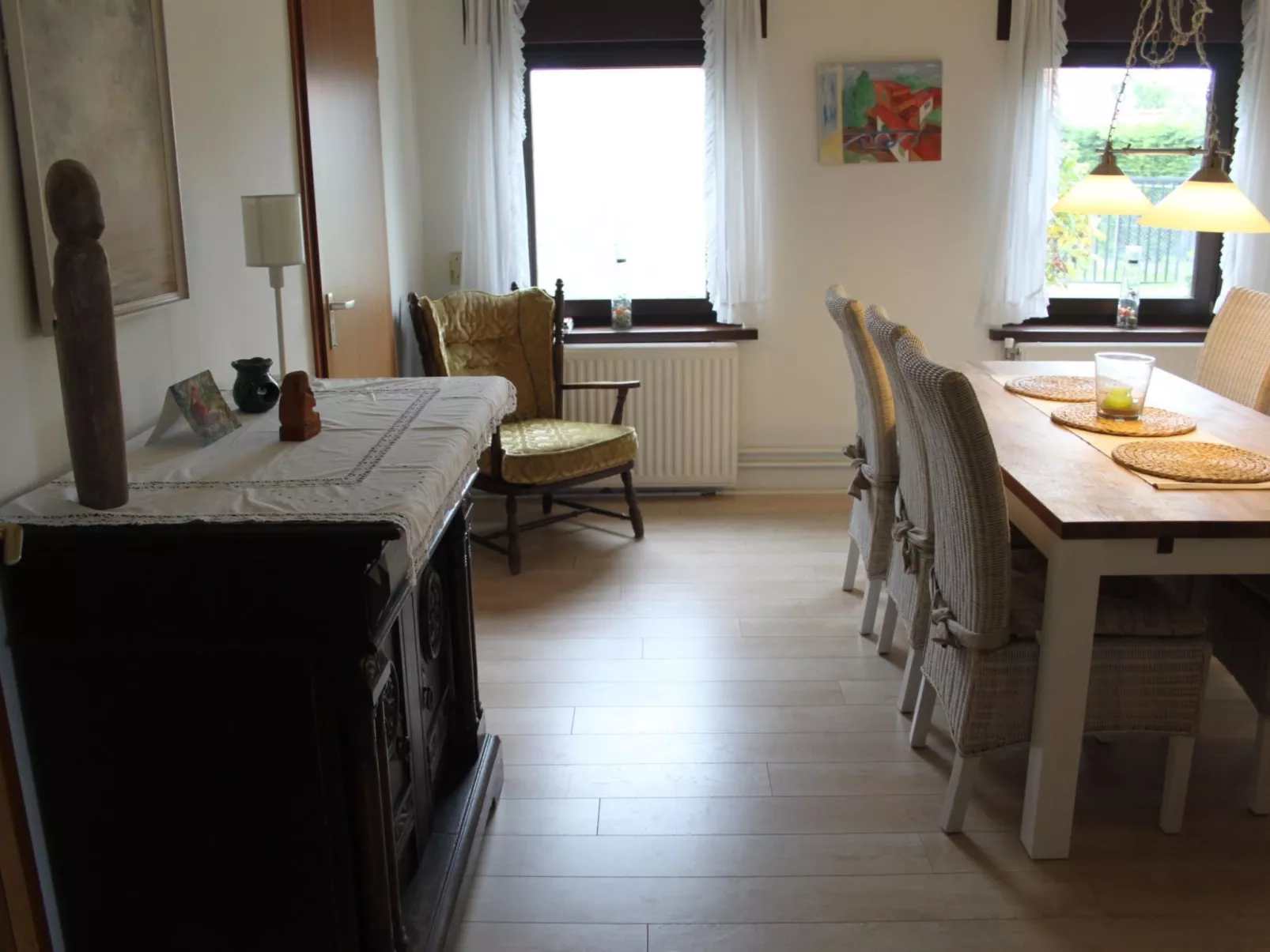 Altes Deichbauernhaus mit Garten-Binnen