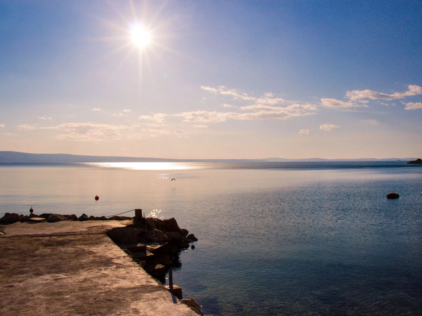 Moderne Ferienwohnung Bava-Buiten