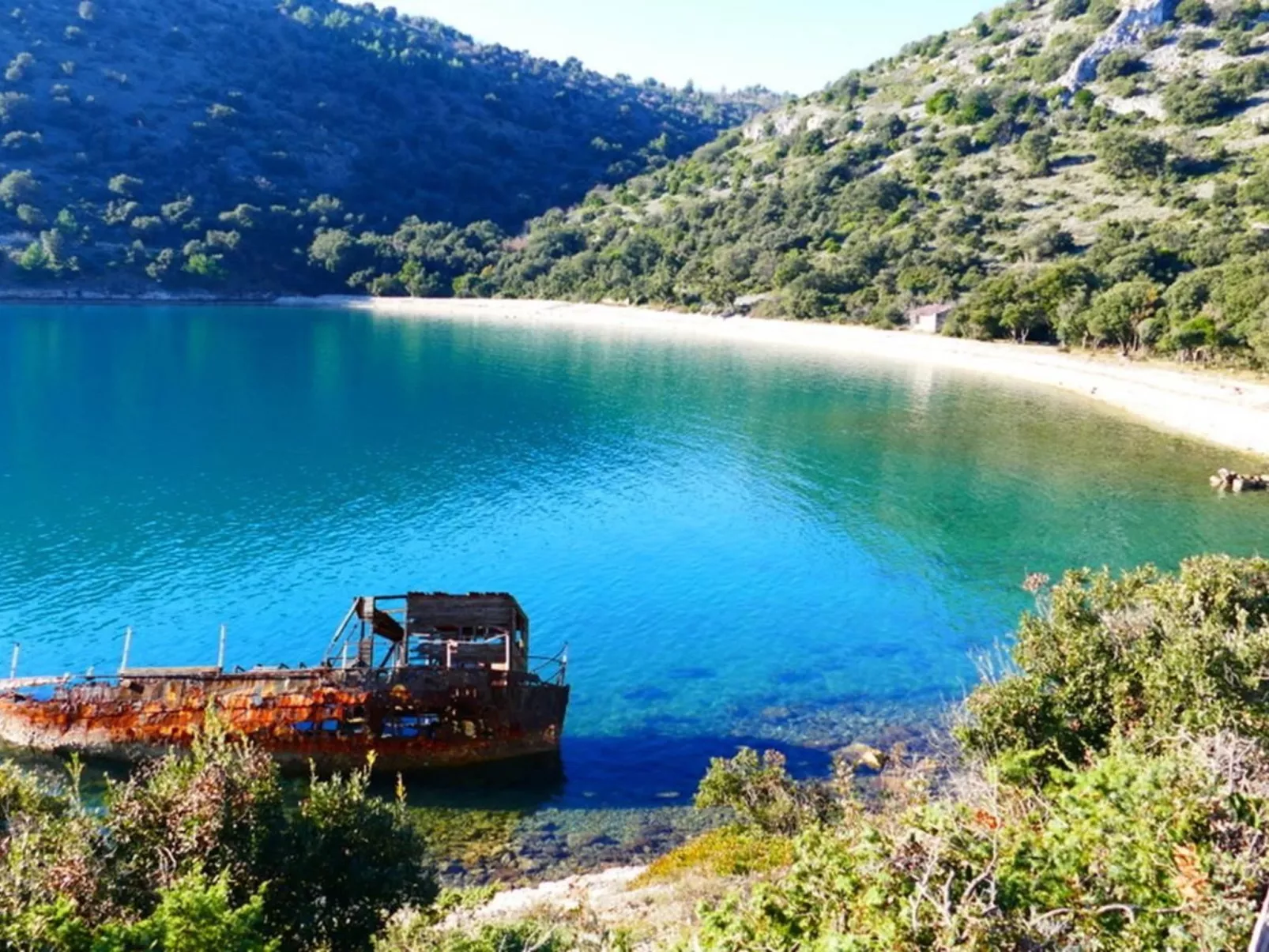 Beach House IVE, romantische Flucht, Jacuzzi, Pool, Meer-Buiten