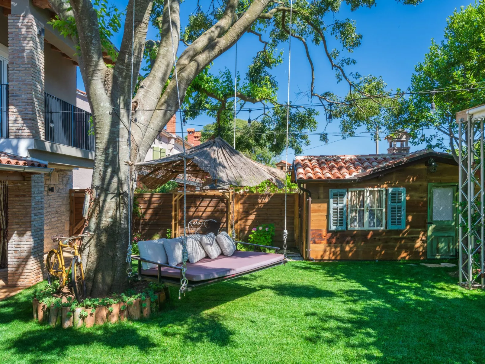 Rustic cozy house Pupy mit private pool und kino-Buiten