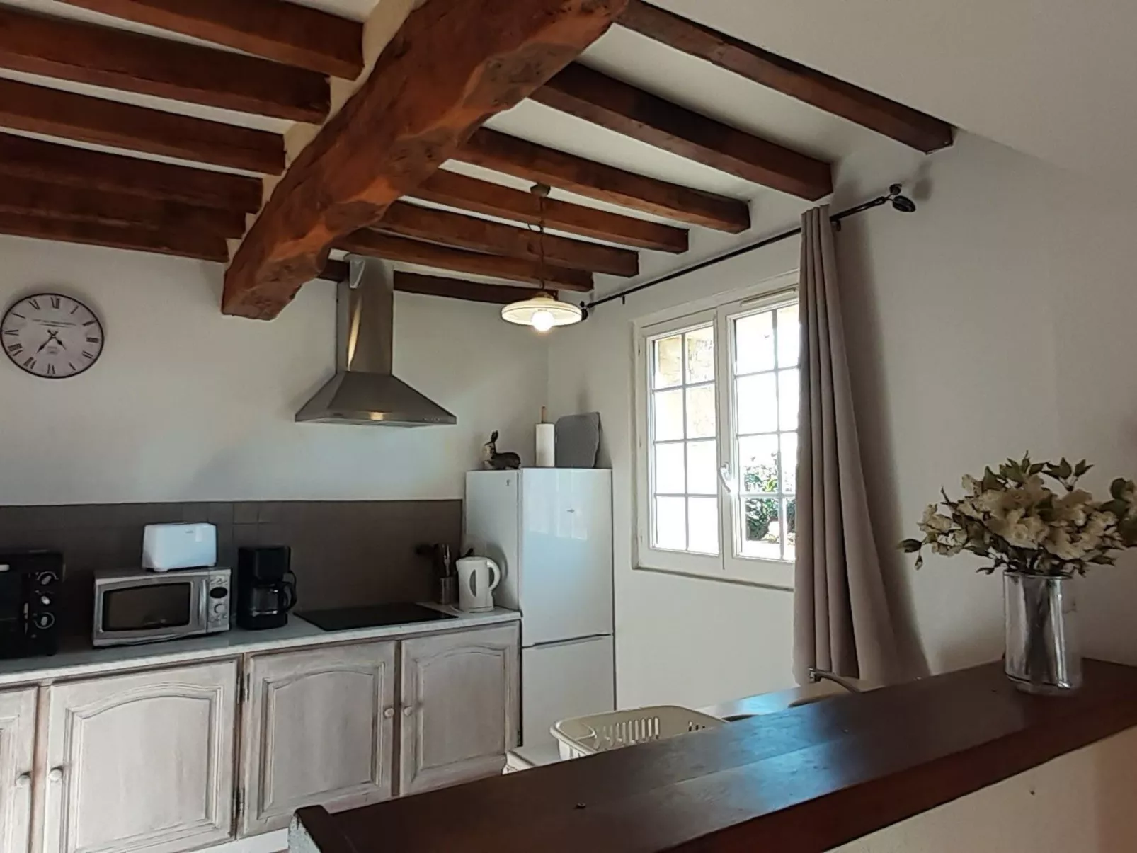 Normannisches Ferienhaus mit Charme les châtaigniers 1 Zimmer-Binnen