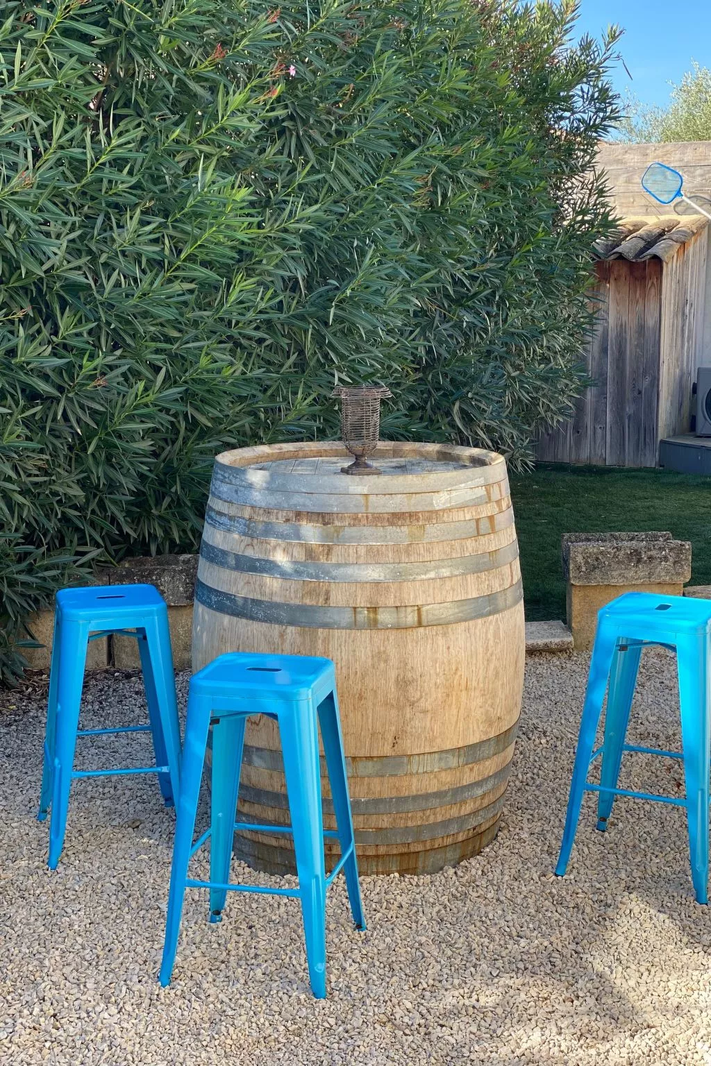 Mit eigenem Pool-Buiten