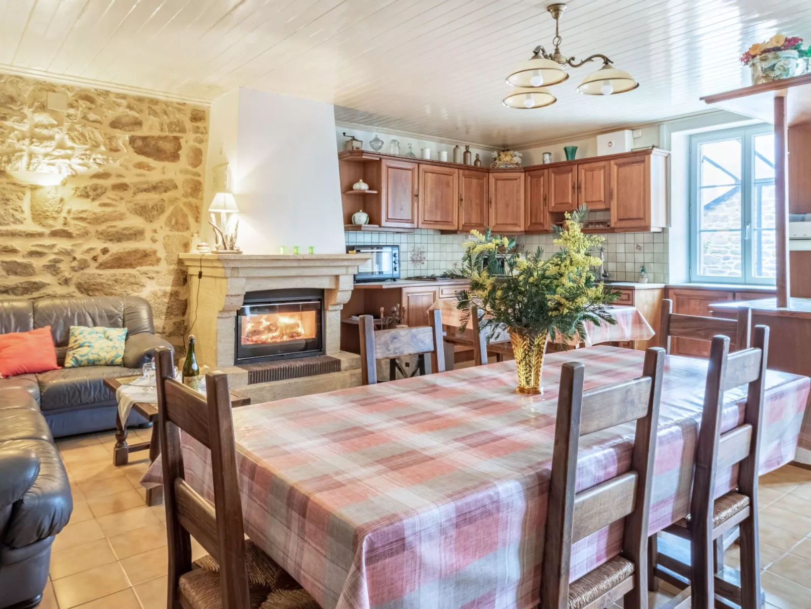 "Le Roseraie"-Binnen