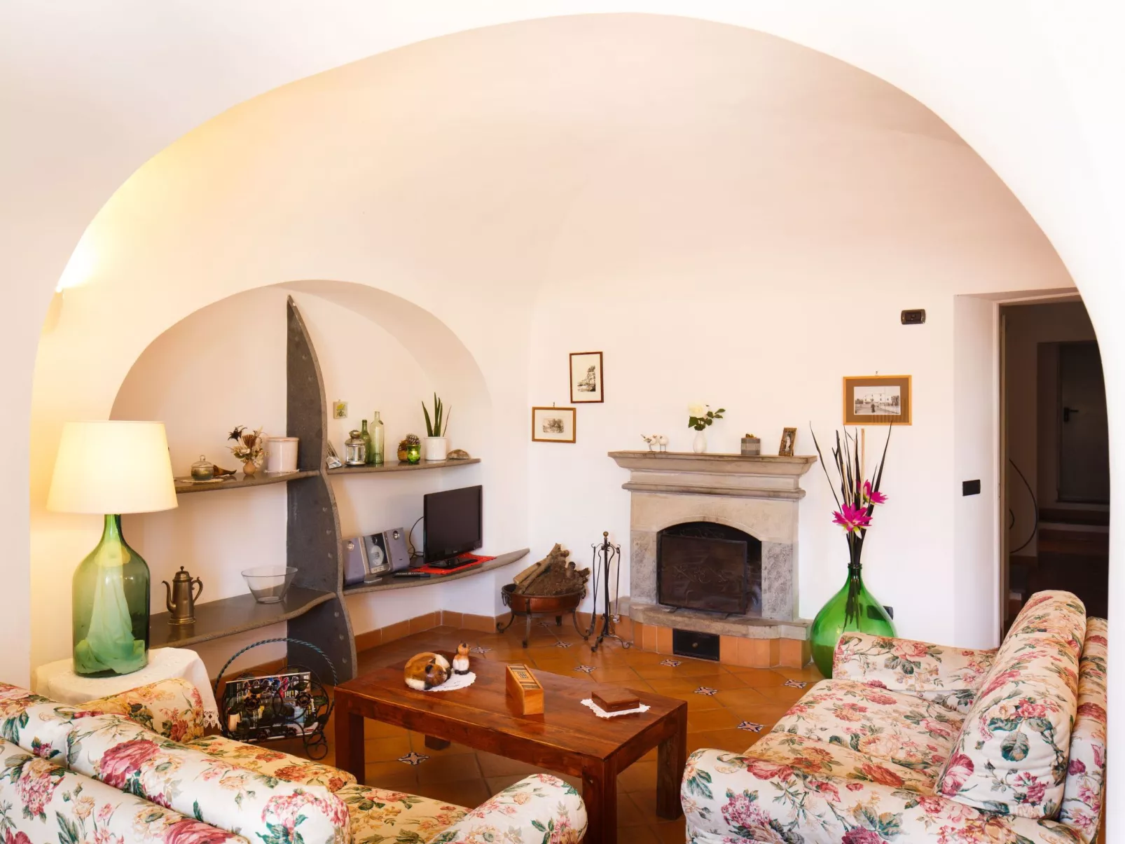 Panoramavilla mit Pool-Binnen