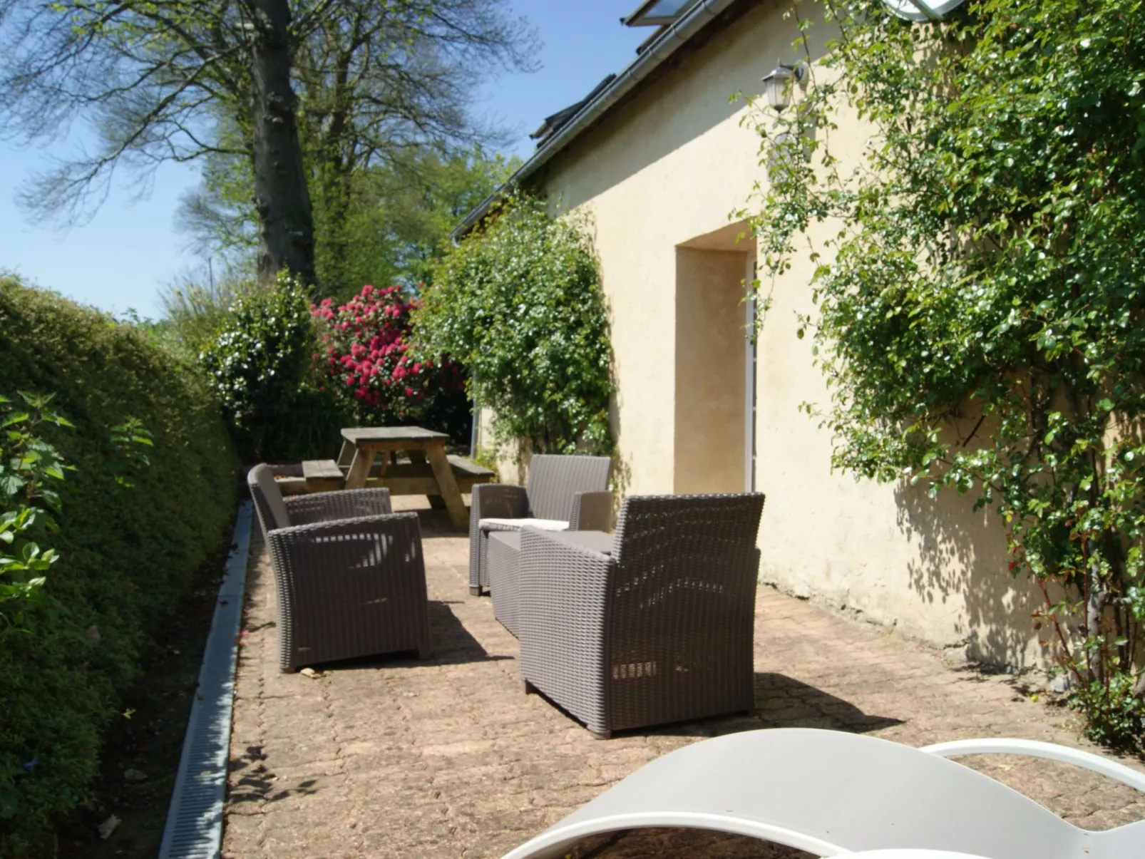 Charmante normannische Ferienwohnung les chataigniers 3 Zimmer-Binnen