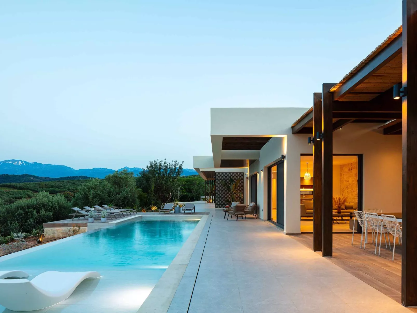 Villa Aglaea - Salzwasser-Pool und atemberaubender Meerblick-Buiten