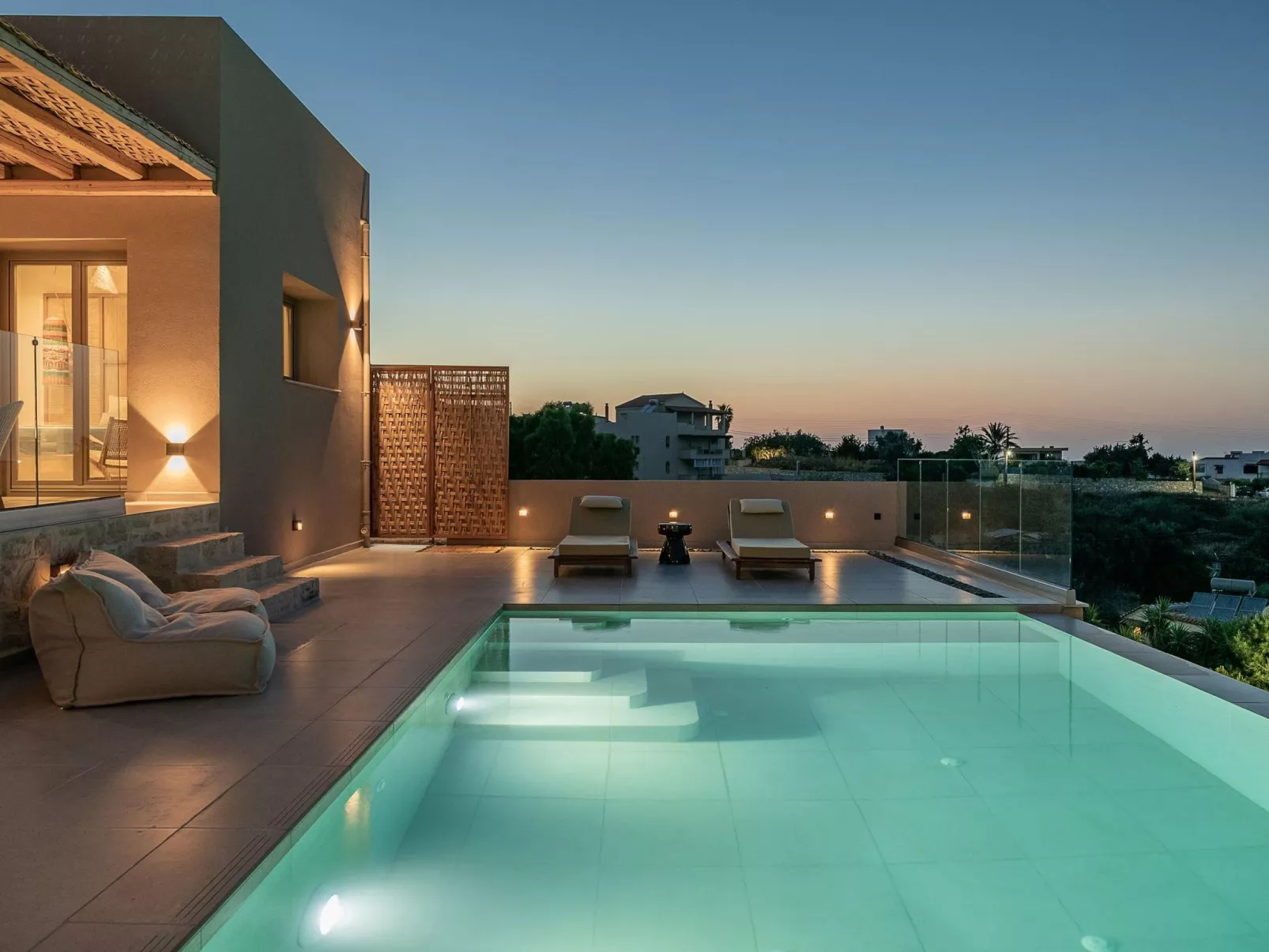 "Kokomo Aura" mit eigenem Pool-Buiten