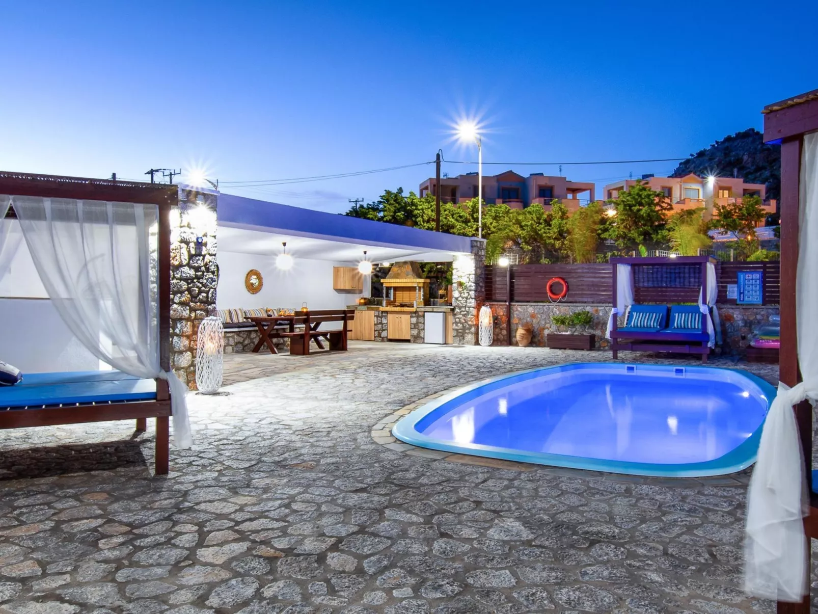 Villa Maripaul im Dorf Pefki-Buiten