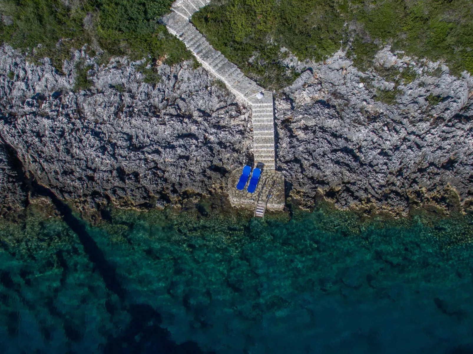 Marine Villa mit privatem Zugang zum Meer - Iris Villas-Buiten