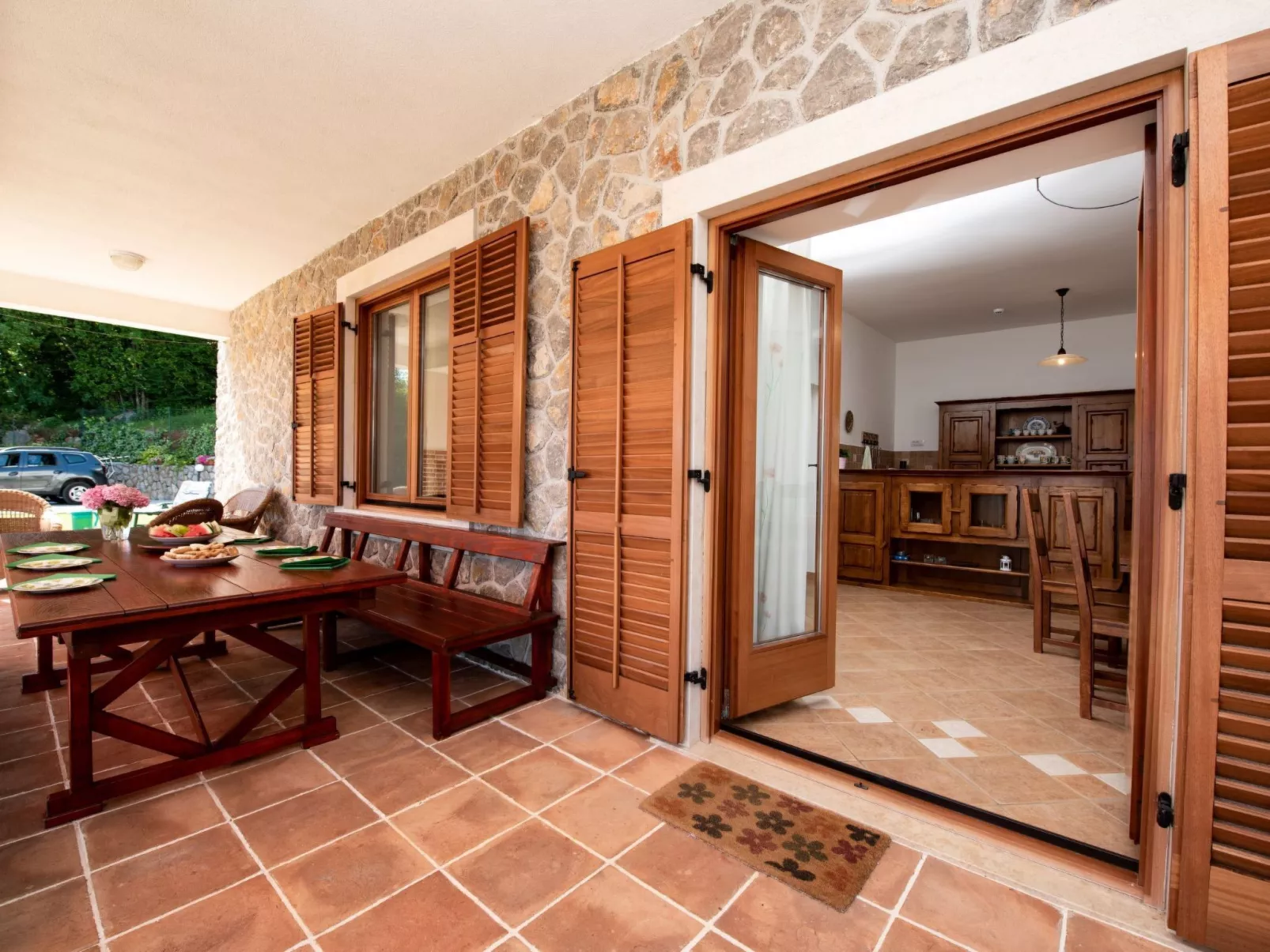 Anwesen "Vila Harmonia" mit Infinity-Pool-Buiten