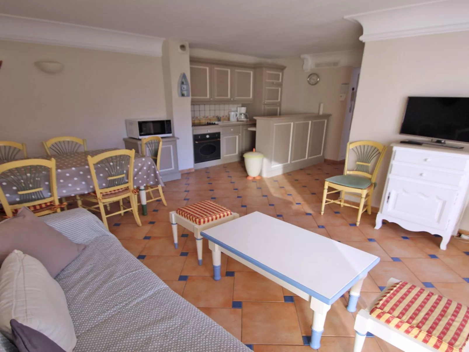 Appt 6 Pers - Piscine Résidence - Climatisation-Binnen