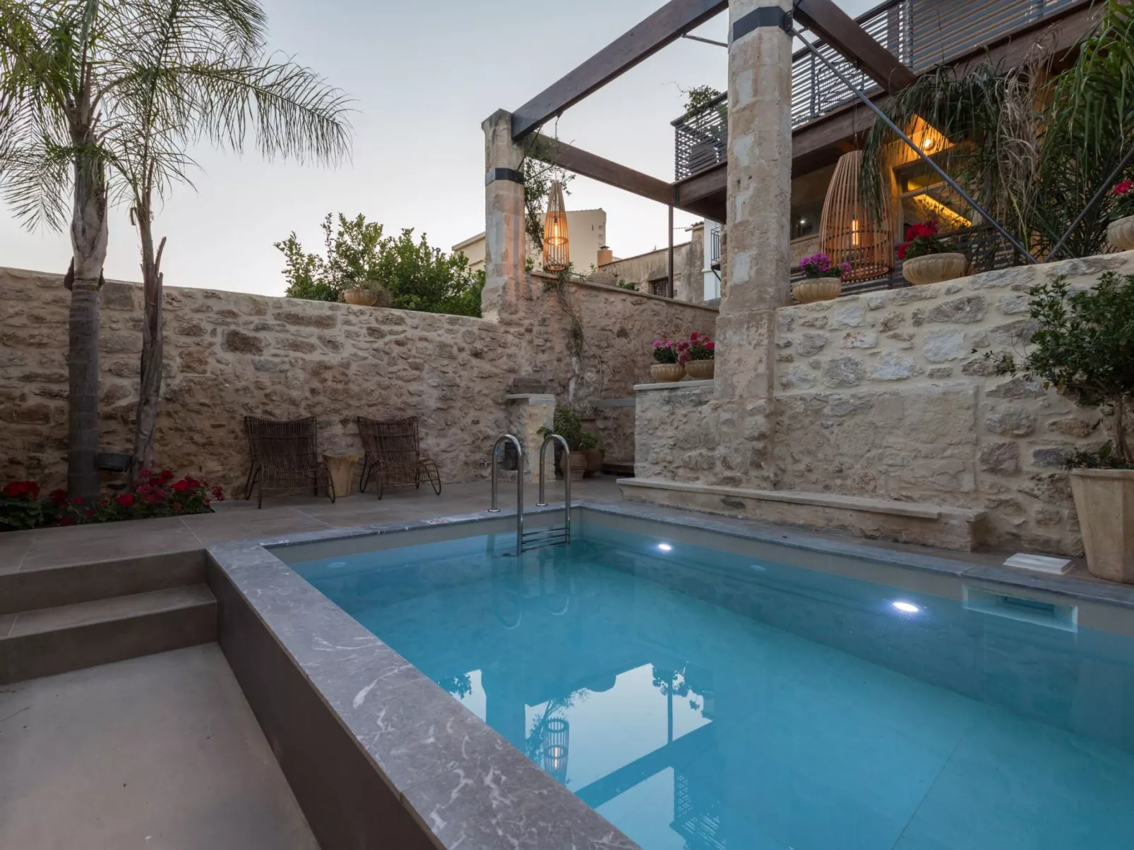 Mit Privatpool für 4 Personen ca. 85 m&sup2; in Rethymnon, Kreta (Nordküste Kre-Image-tags.info