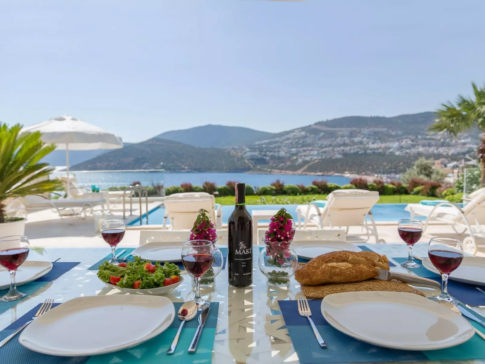 Moderne Villa nähe Meer in Kalkan 8 P-Buiten