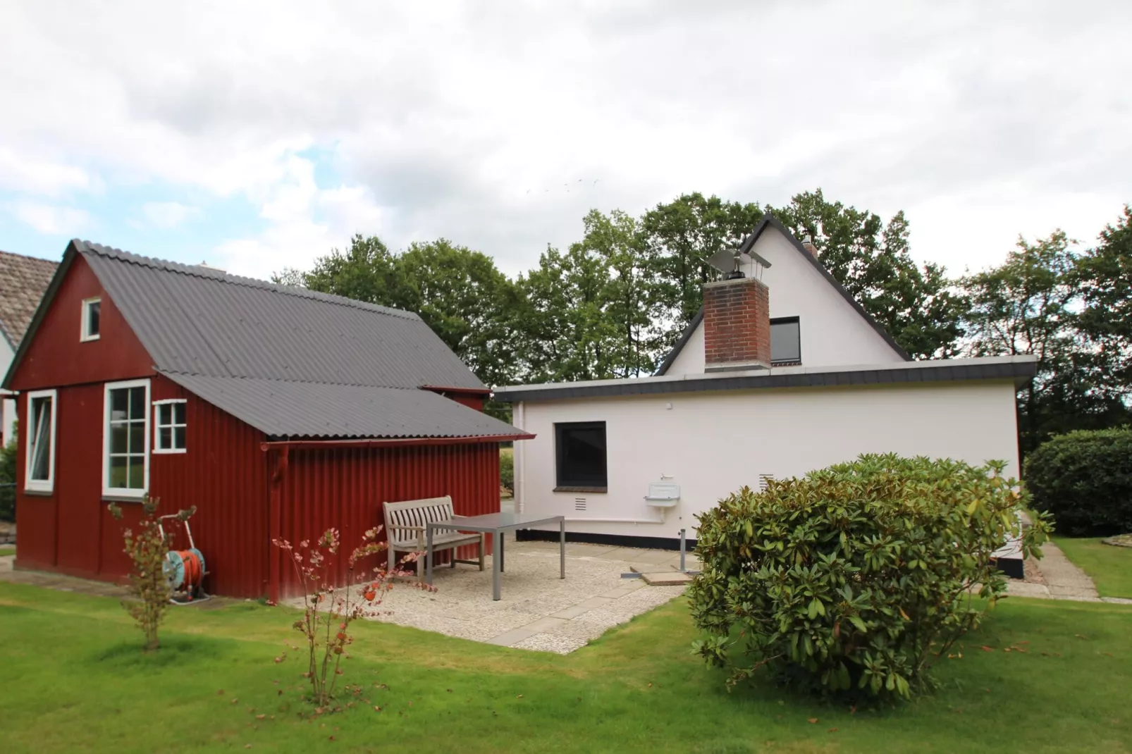 Ferienhaus Lukas in Lintig-Tuinen zomer