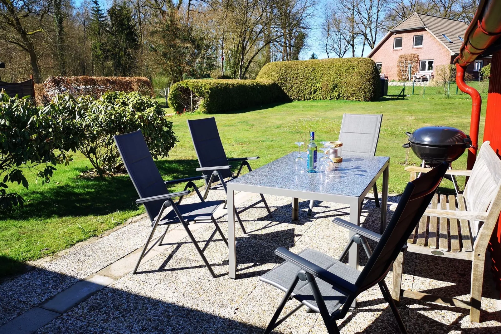 Ferienhaus Lukas in Lintig-Terrasbalkon