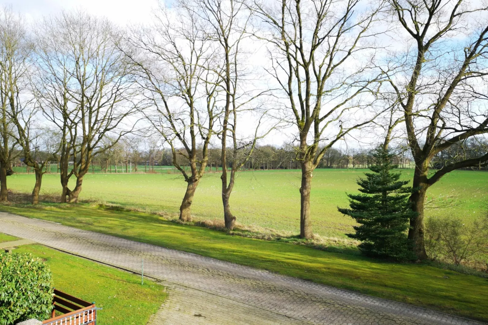 Ferienhaus Lukas in Lintig-Uitzicht zomer