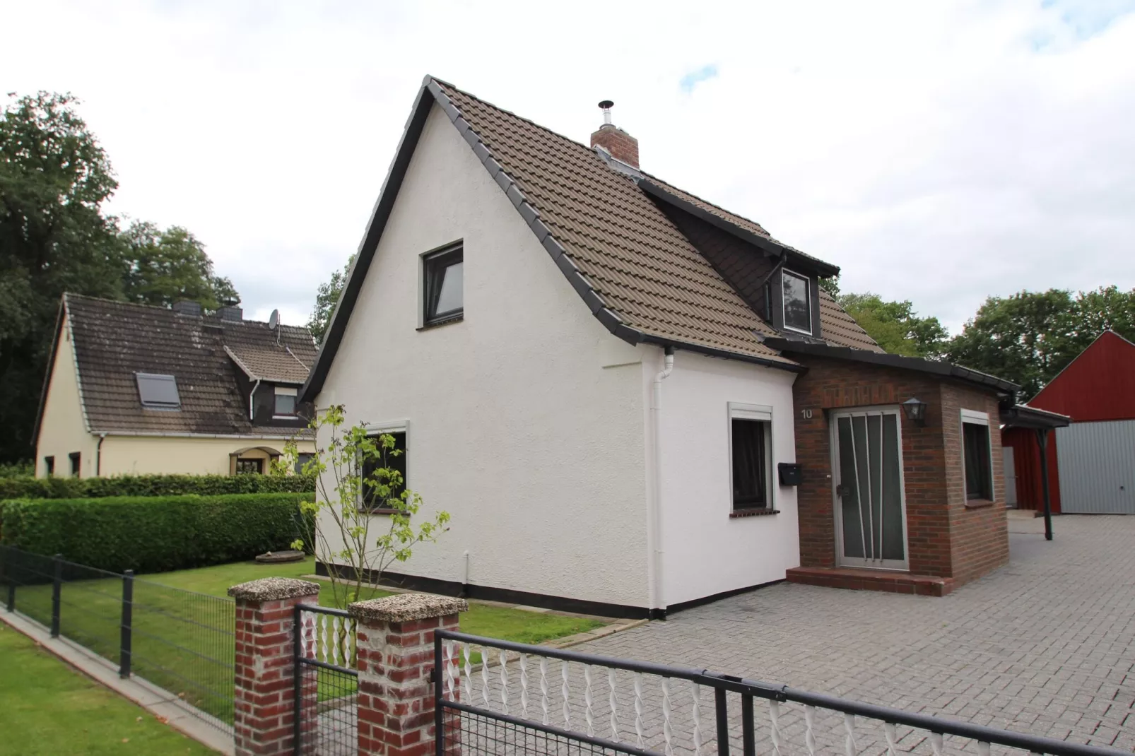 Ferienhaus Lukas in Lintig-Buitenkant zomer