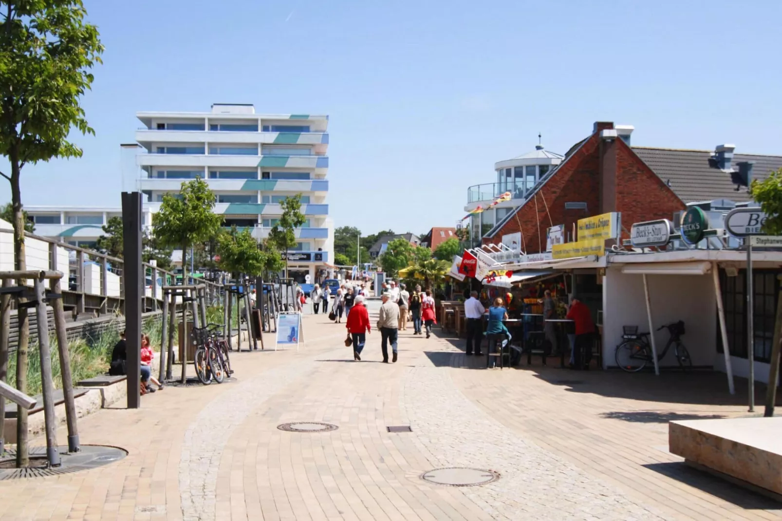 Ferienwohnung Anna St Peter - Ording / 3 Personen-Gebieden zomer 1km