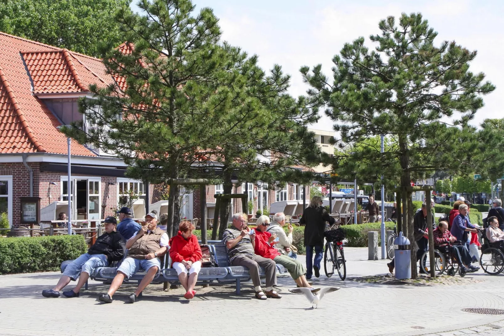 Ferienwohnung Anna St Peter - Ording / 3 Personen-Gebieden zomer 1km