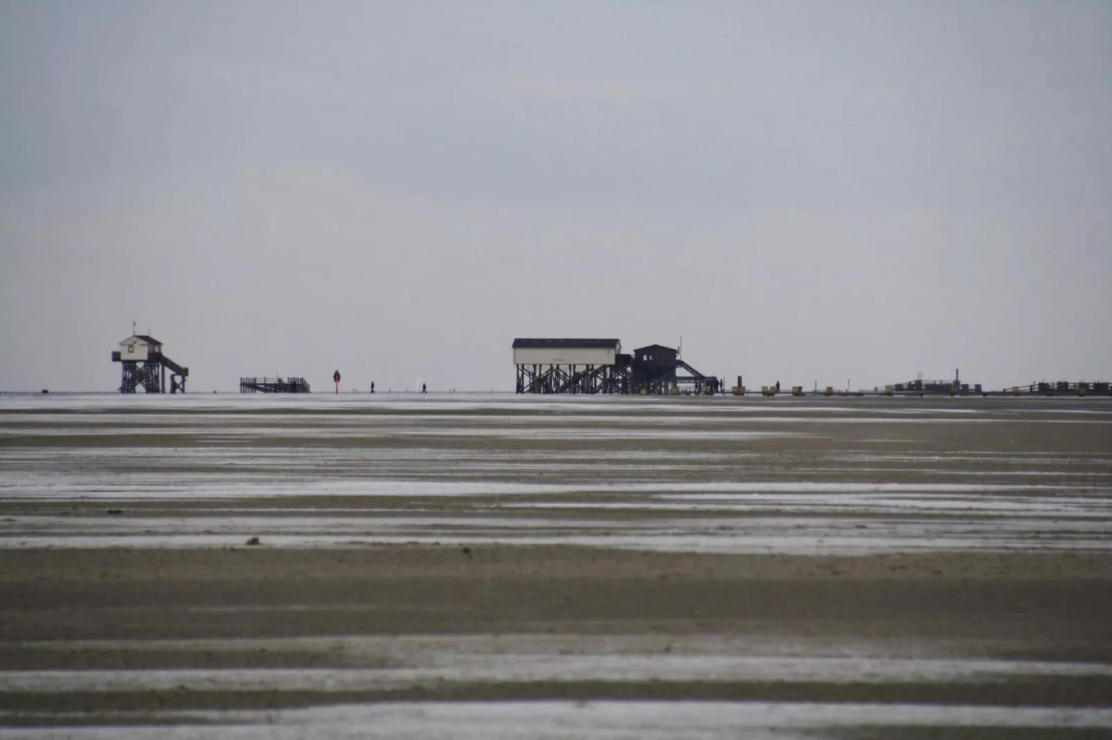 Ferienwohnung Anna St Peter - Ording / 3 Personen-Gebieden zomer 5km