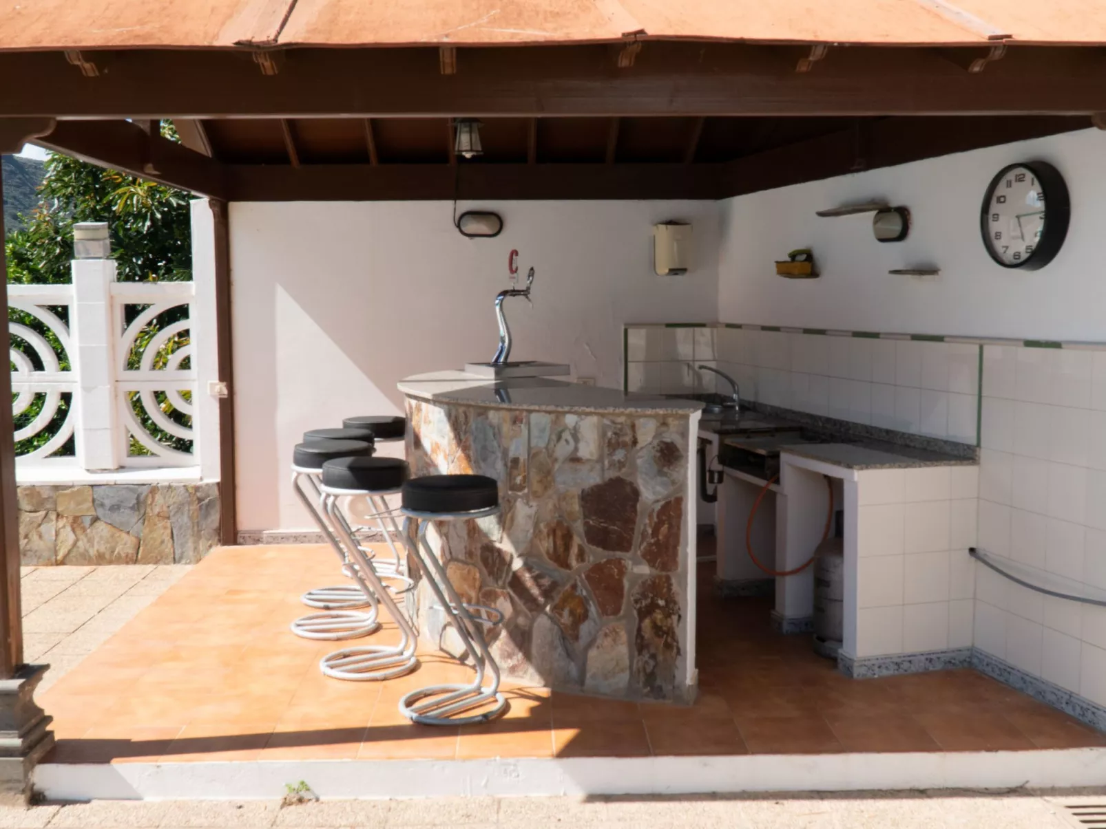 Typisch kanarische Finca Elena mit eigenem Pool-Buiten