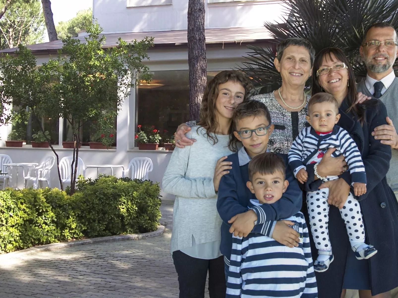 Mareblù' Wohnung mit Jacuzzi-Buiten