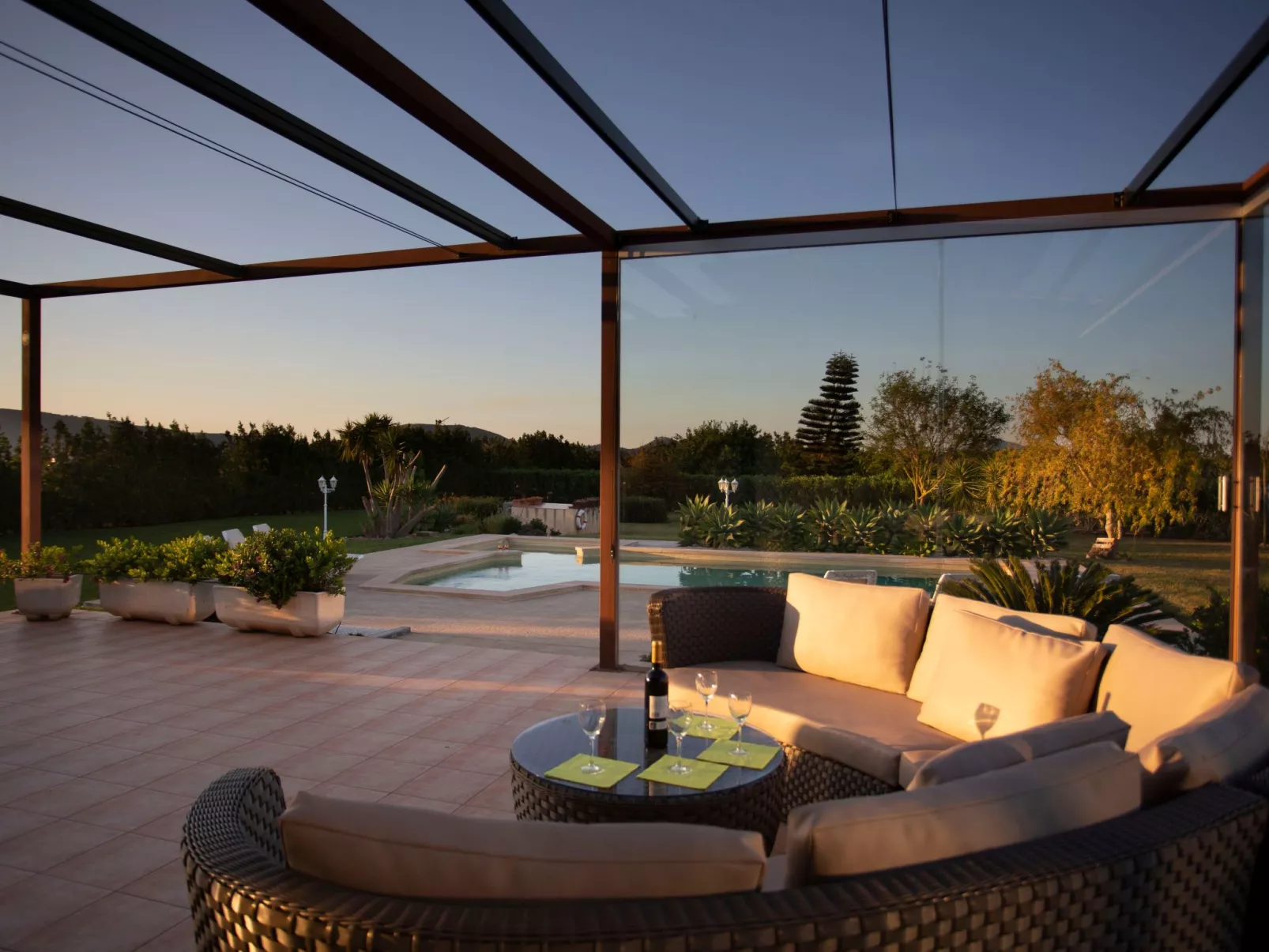 Can Vanrell, mit Schwimmbad, Jacuzzi und Rasenfläche.-Binnen