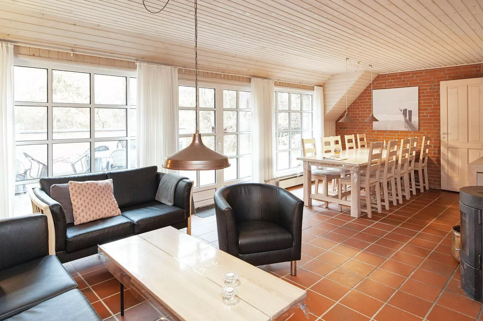 Luxe vakantiehuis in Væggerløse met een bubbelbad