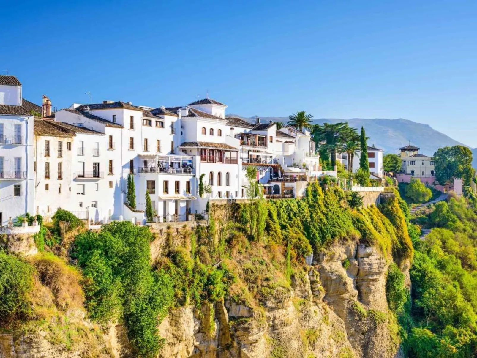Ganzes Haus in Comares mit abschließbarem Parkplatz-Buiten