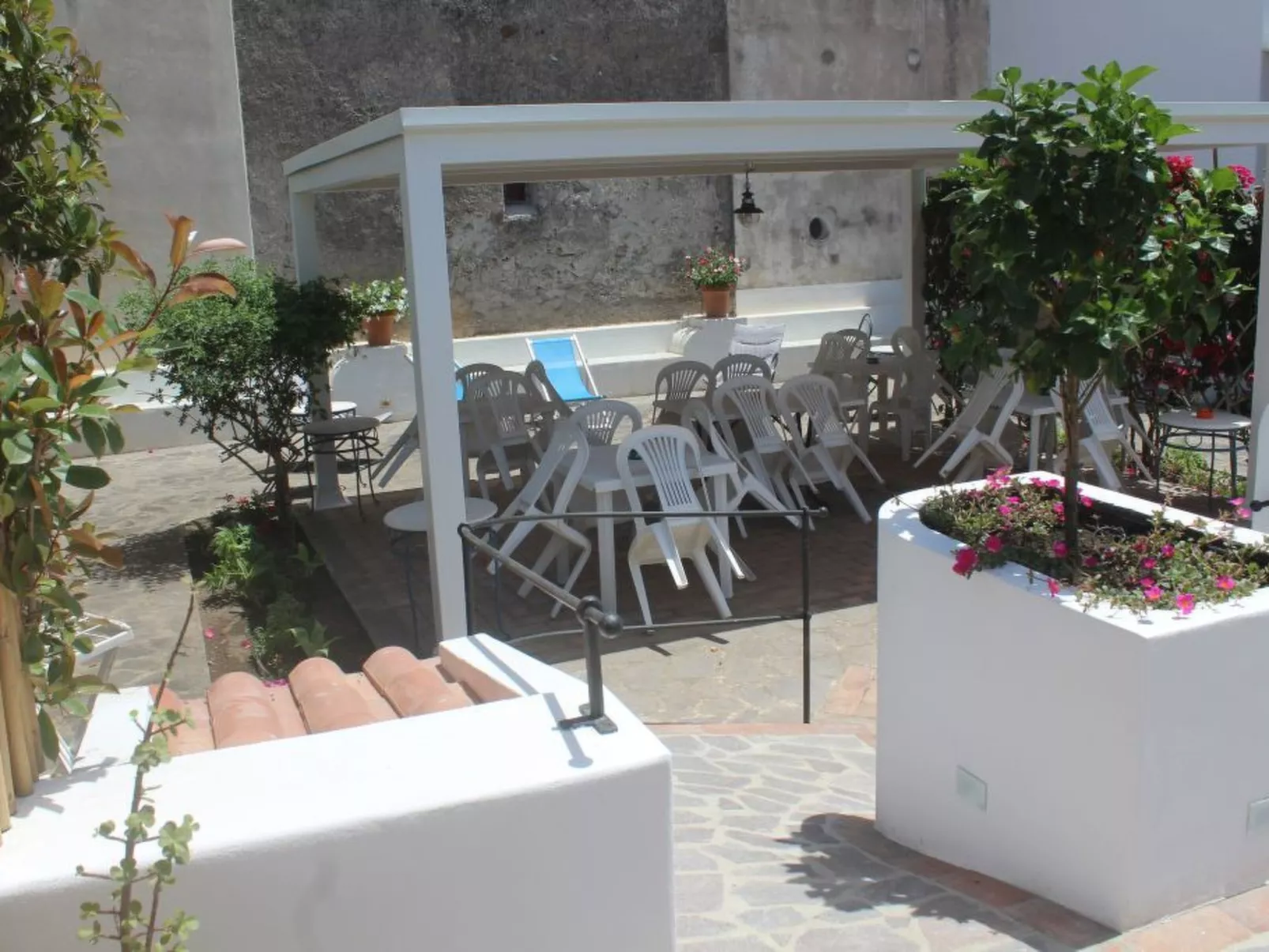 Wohnung in Lipari mit Terrasse-Buiten