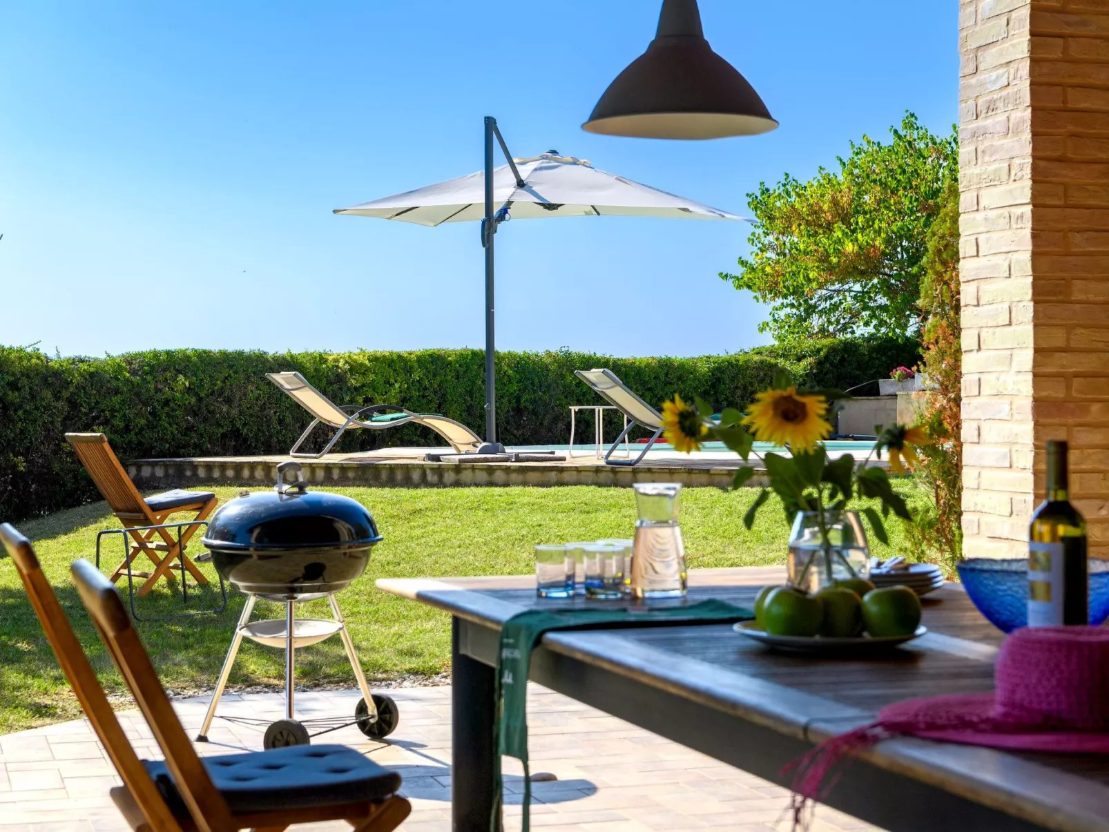 Casa Felicità, Marche Ferienhäuser-Buiten