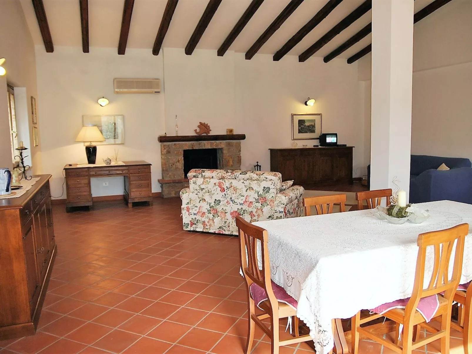 Rustikale Hütte-Binnen