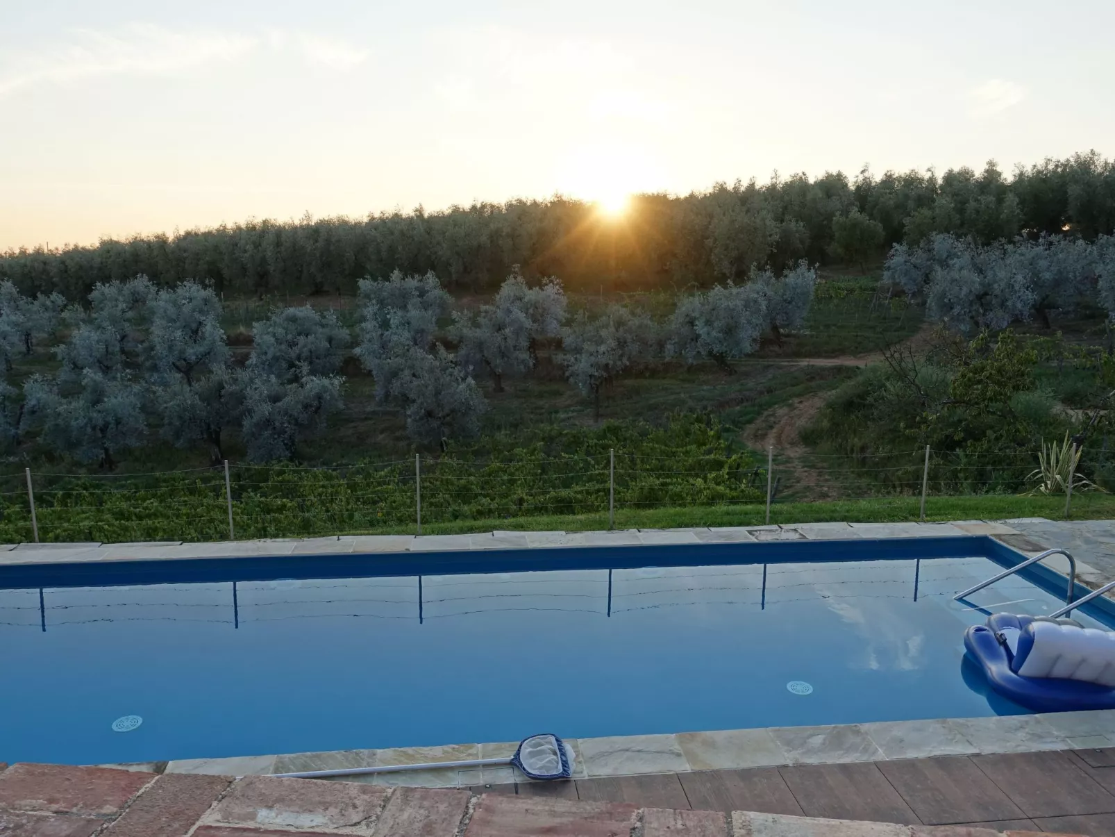 Teil eines alten toskanischen Bauernhauses für 4-6 Personen-Buiten