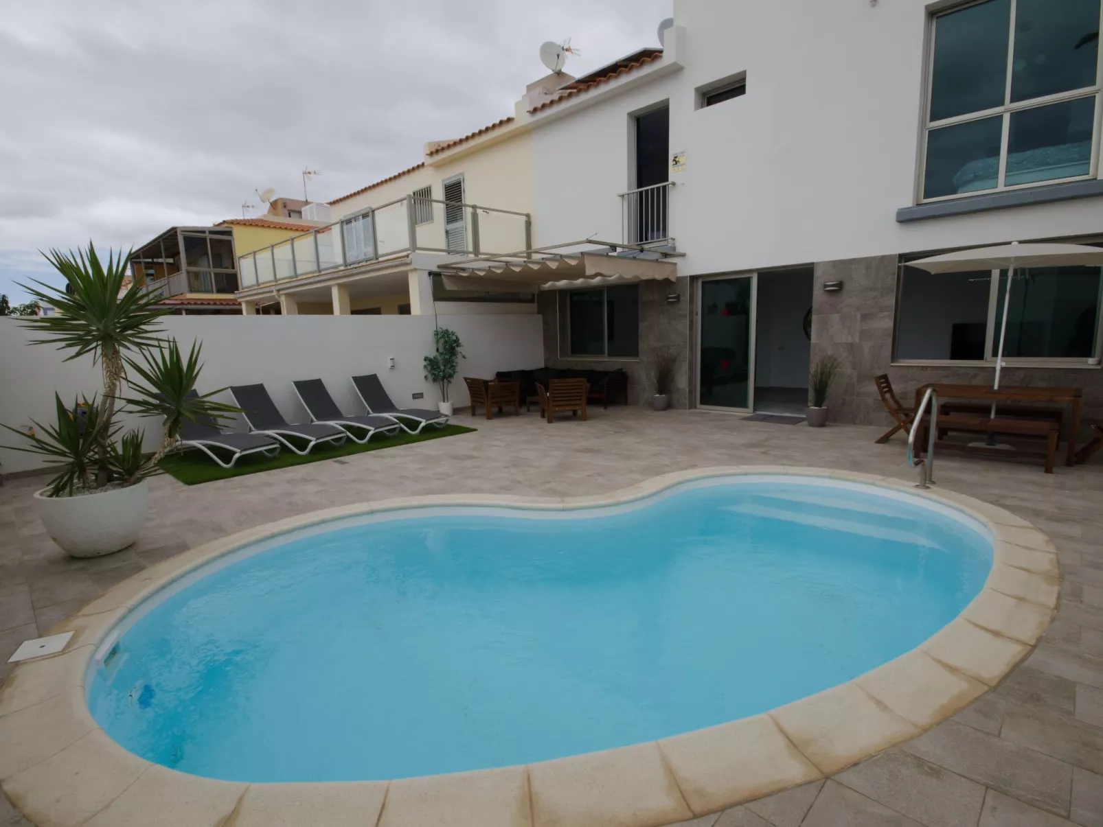 Sonnige Ferienvilla Maspalomas-Buiten