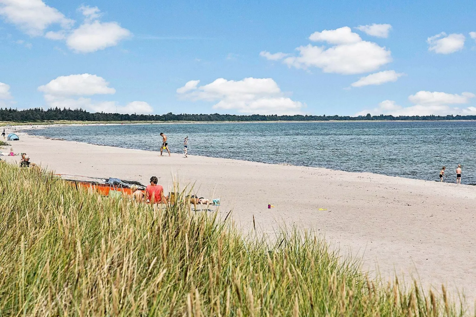 Luxe vakantiehuis in Væggerløse met een bubbelbad-Uitzicht