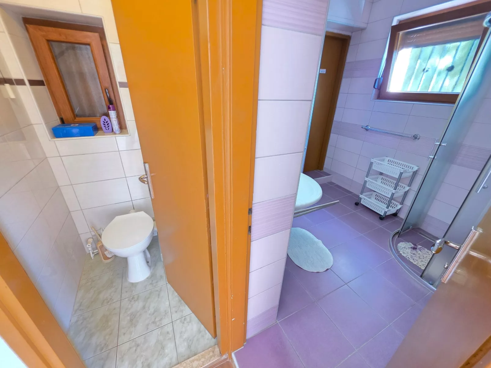 Wohnung mit Terrasse, 150 m vom Sandstrand entfernt-Binnen