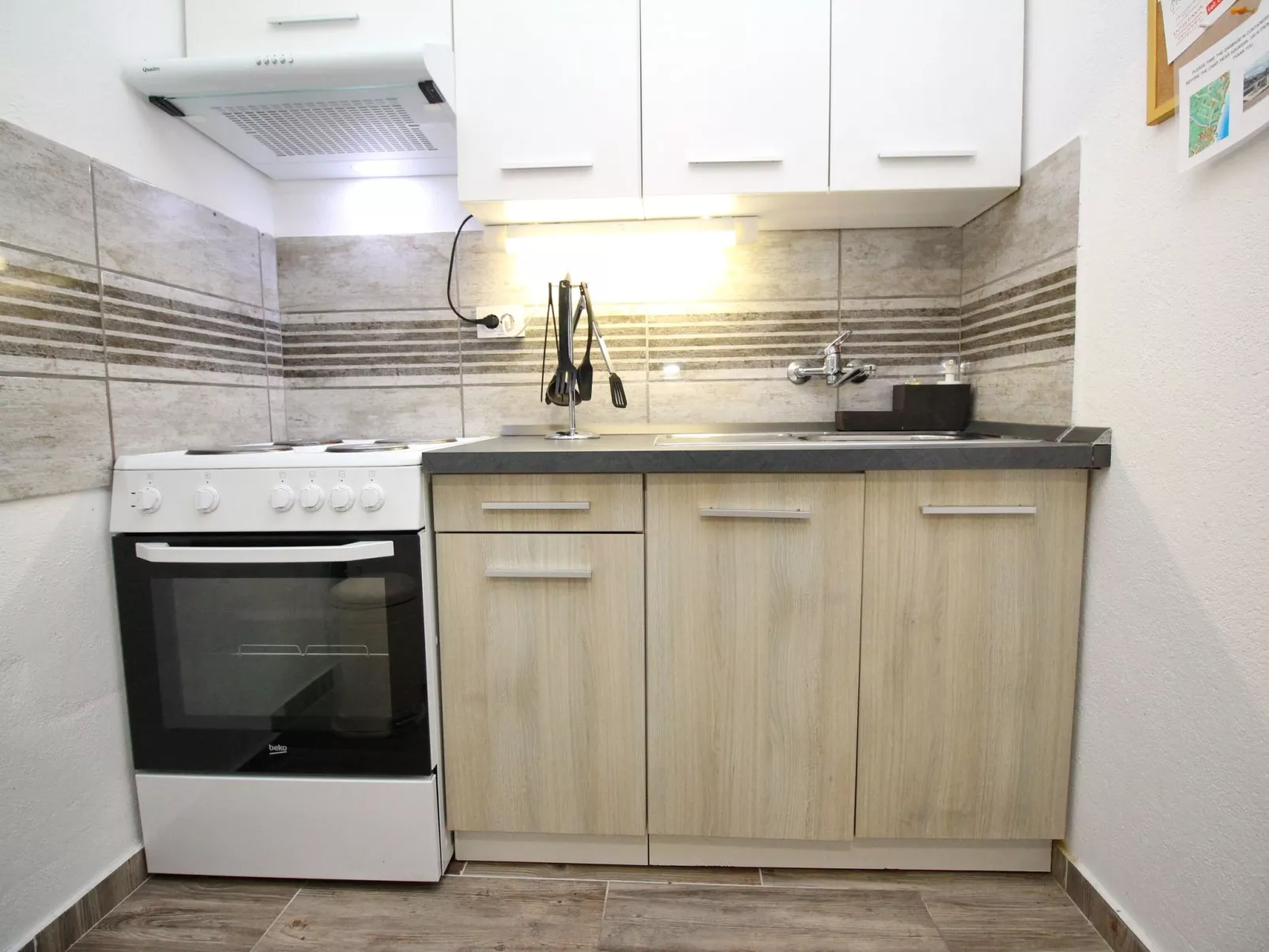 Gemütliches Appartement in Baška mit Eigener Terrasse-Binnen