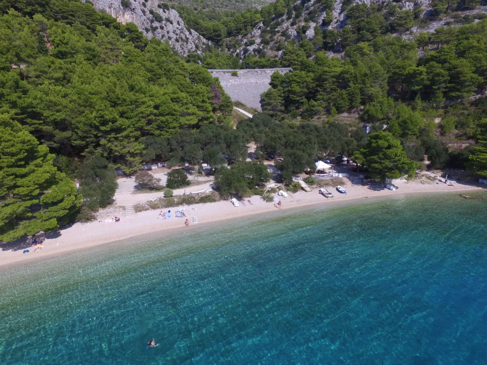 Komfortables Studio-Apartment mit Meerblick-Buiten