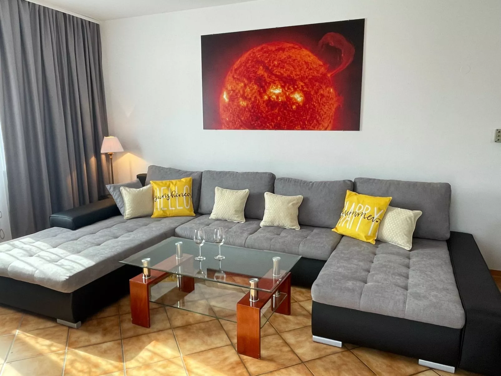 Appartement mit zwei Terrassen mit Meerblick-Binnen