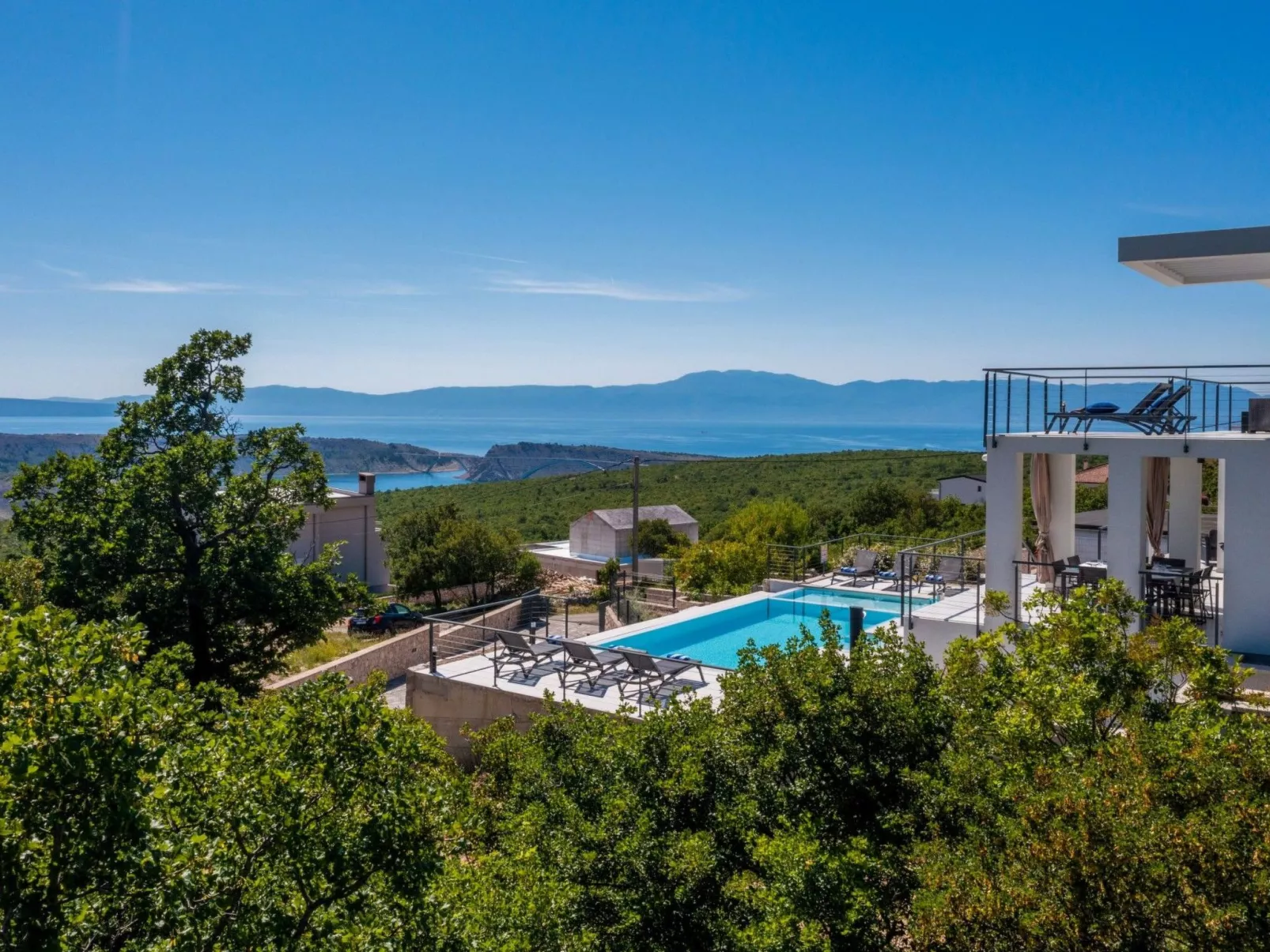 Villa Visum für 7 Personen in Srika, Kvarner Bucht-Buiten