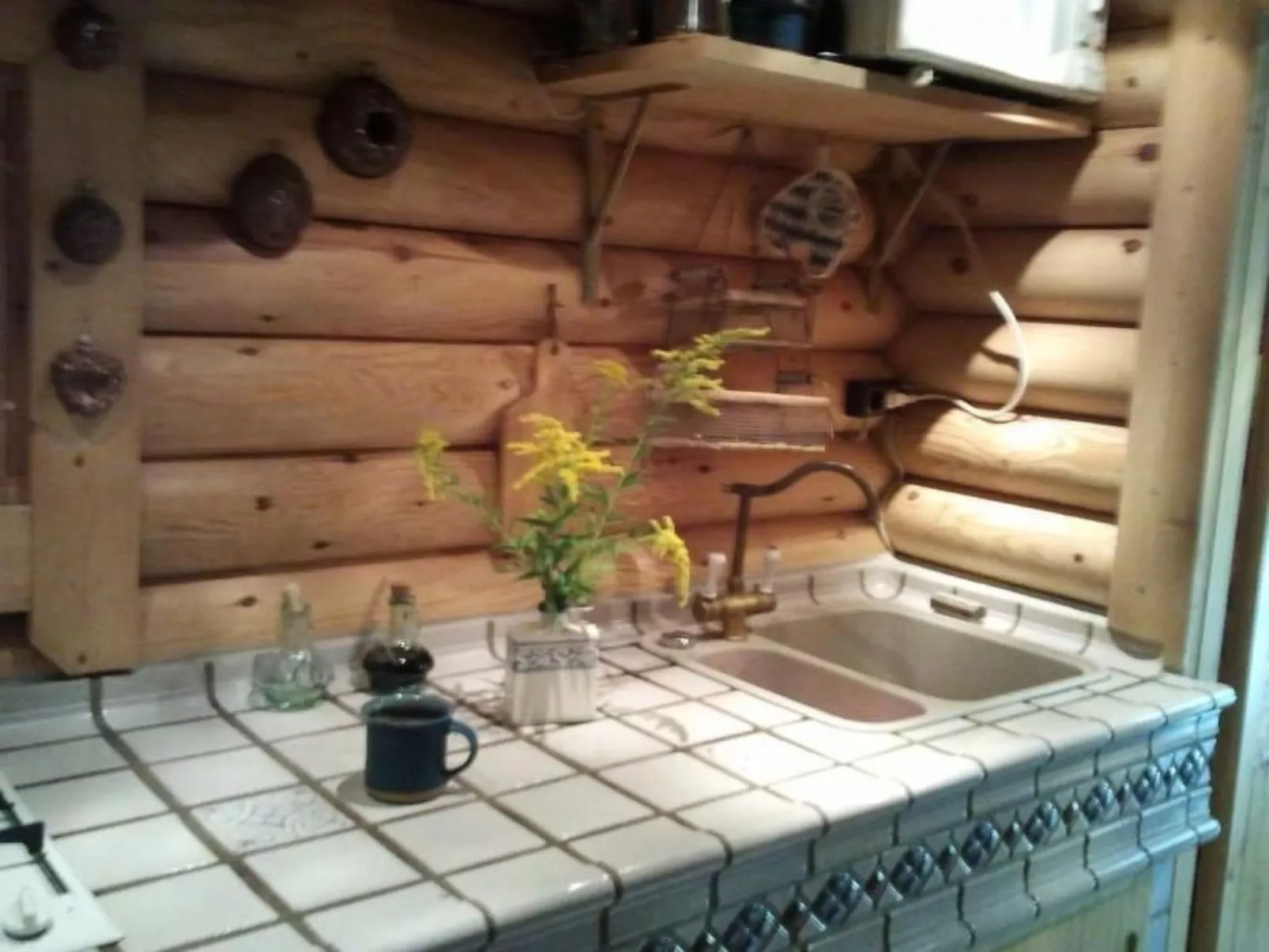 Finnisches Holzhaus-Binnen