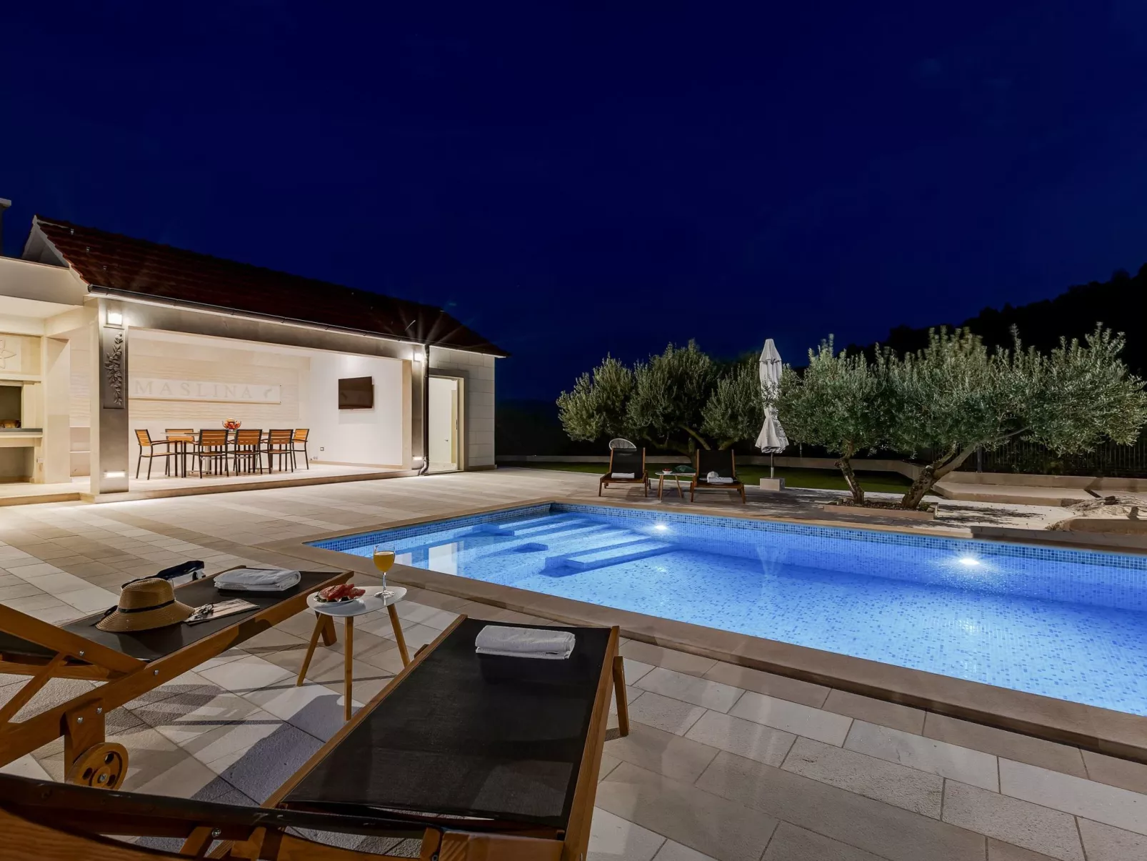 Villa Maslina - Ferienanlage Moja Stina-Buiten