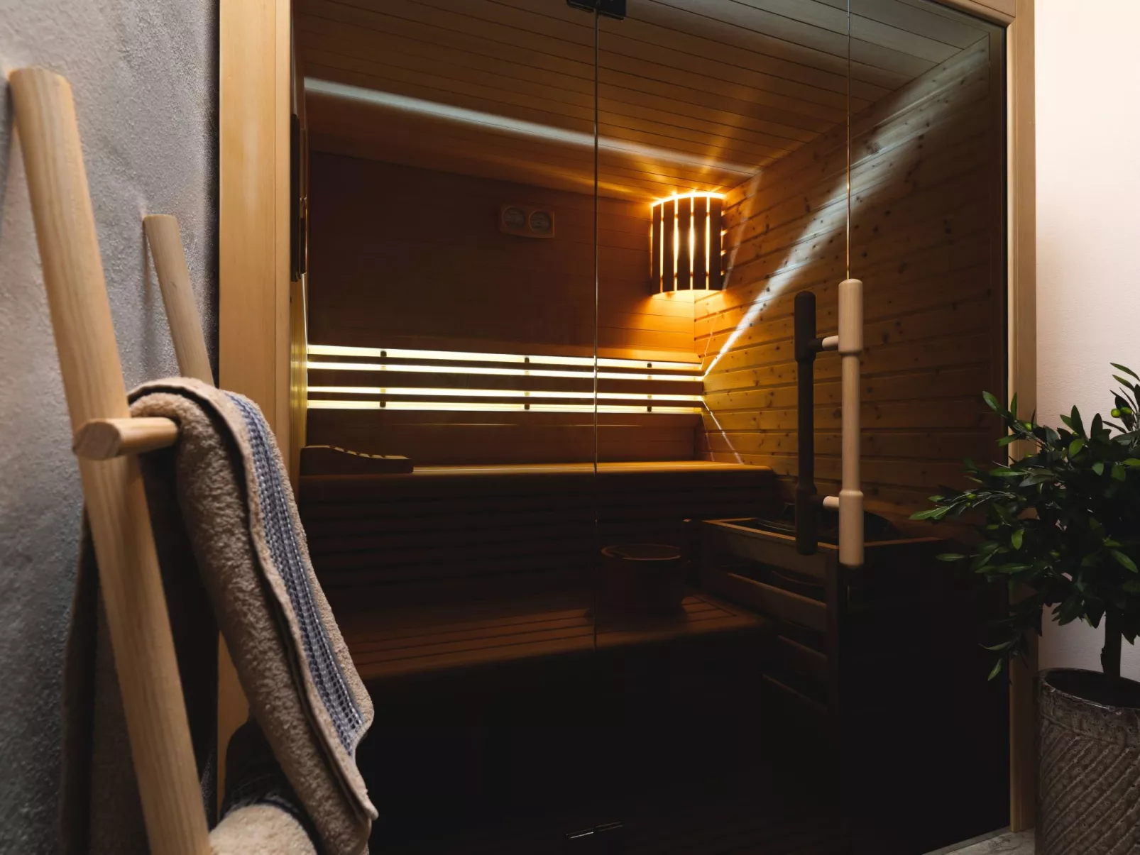 Villa Longfield mit privaten Pool und Sauna-Binnen