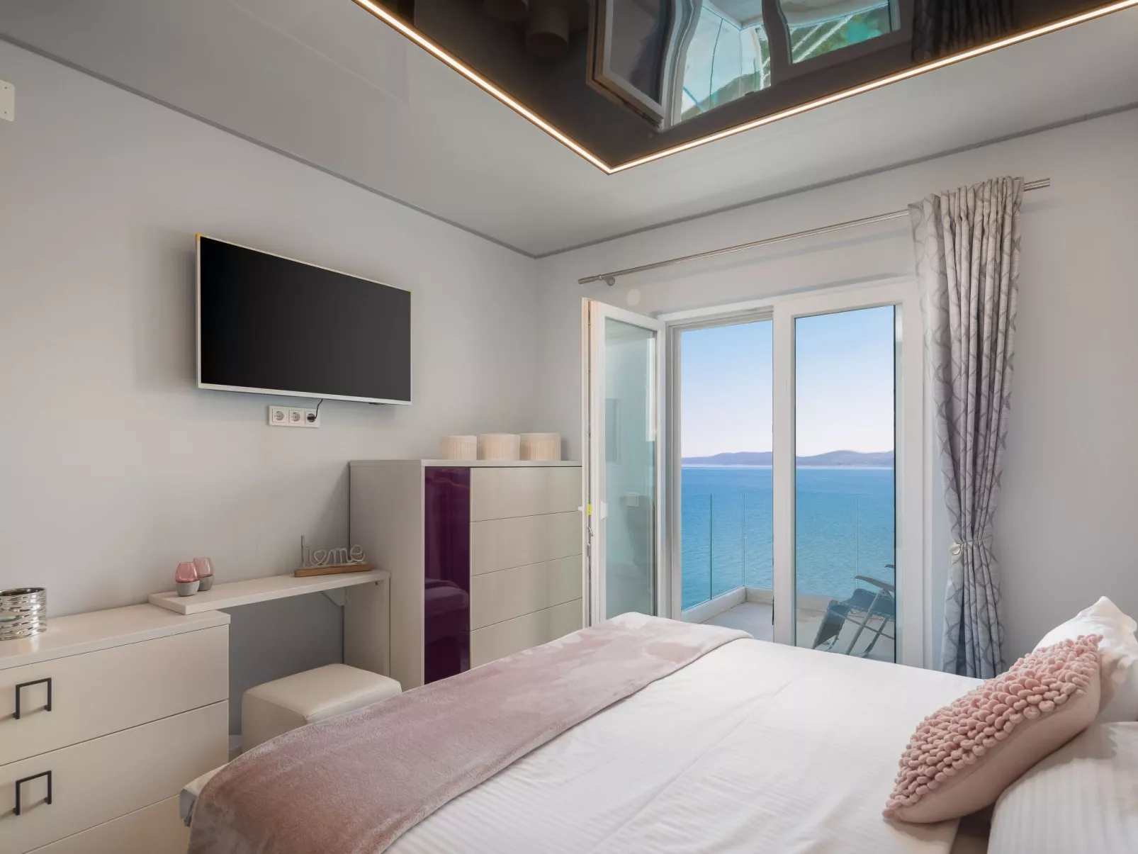 Villa am Strand - Privater beheizter Pool-Binnen