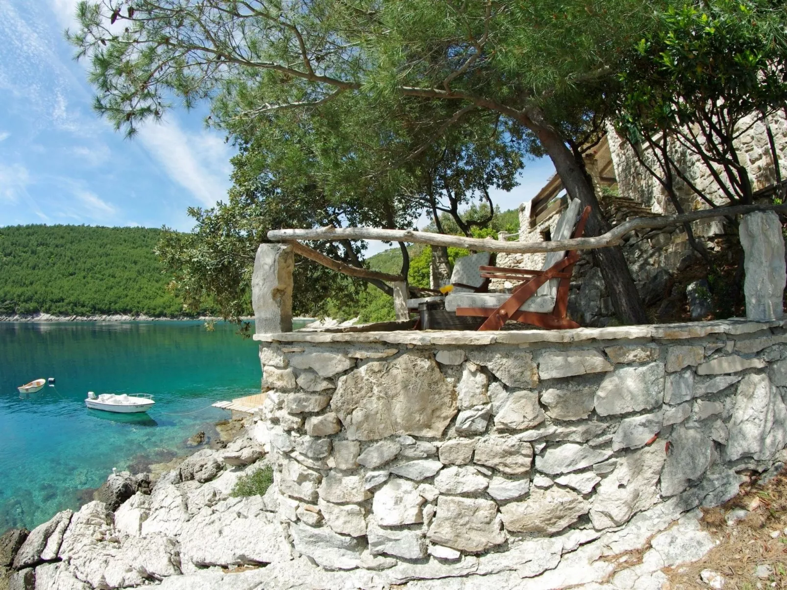 In Selca mit Garten, Terrasse und Grill-Buiten