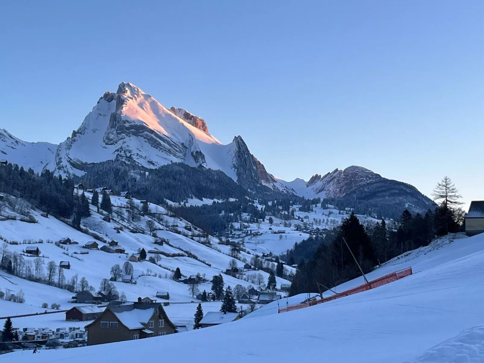 Terrasse & Pistenähe
