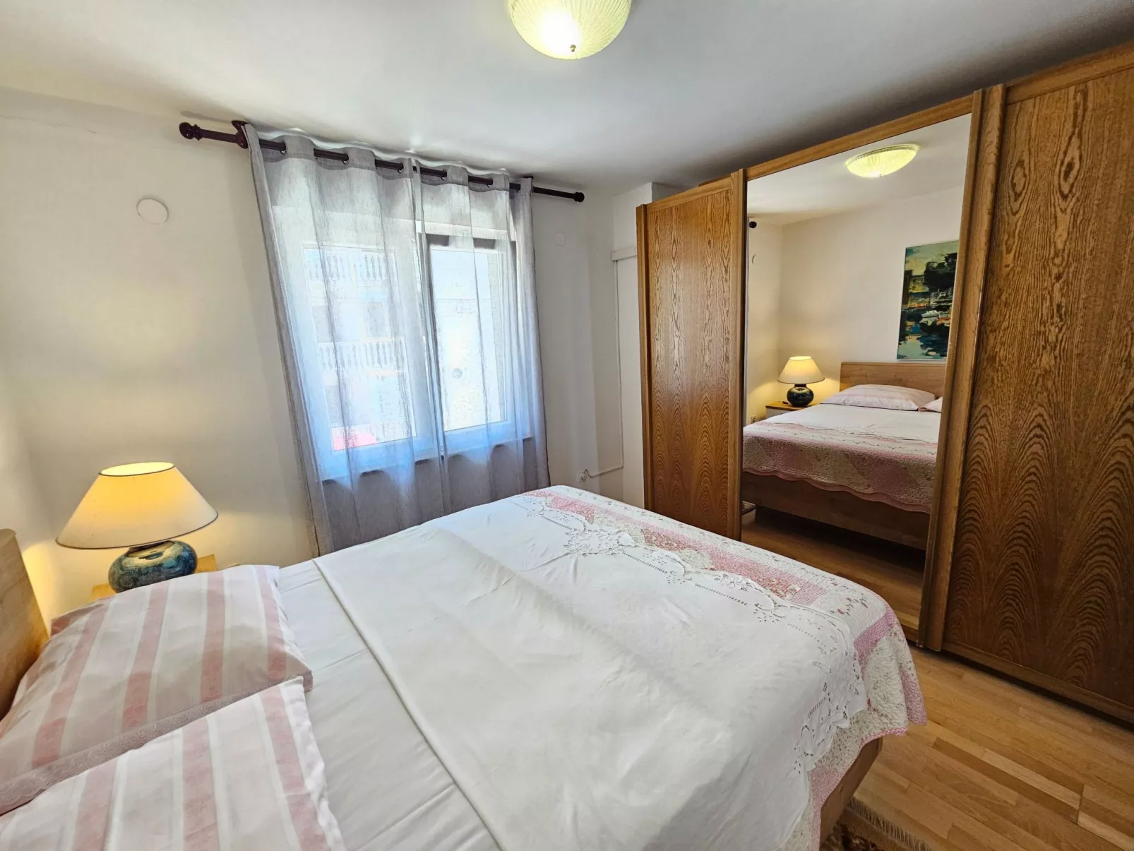 Wohnung mit Meerblick, 150 m vom Strand entfernt-Binnen