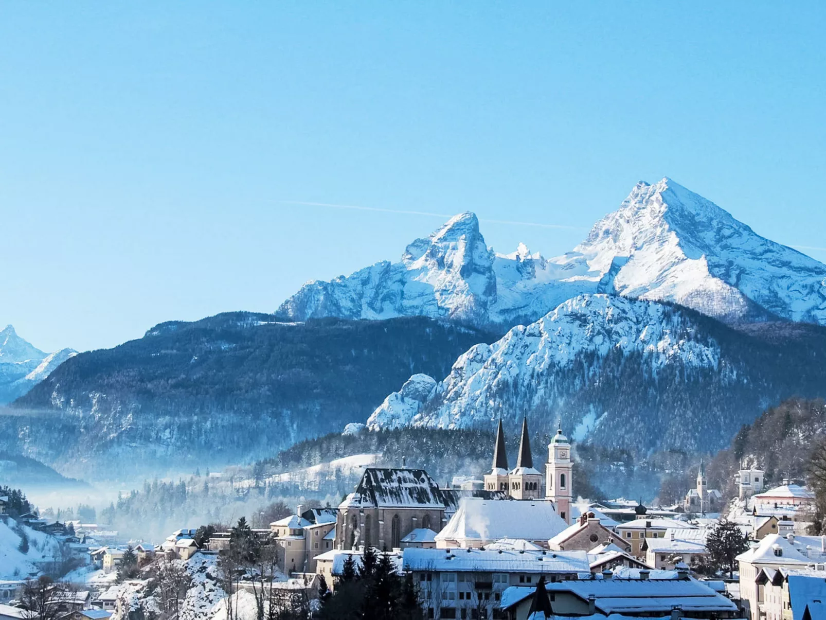 Große Wohnung in Berchtesgaden mit Terrasse-Omgeving