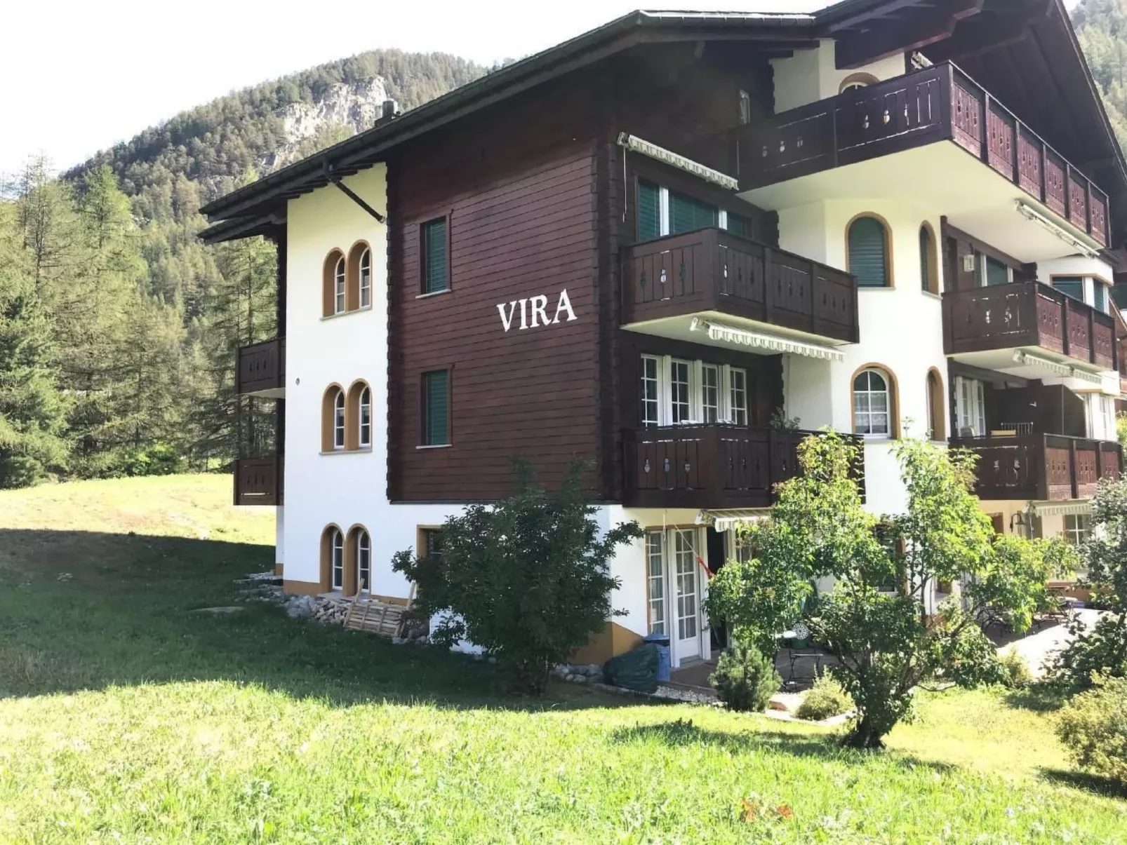 Apartment mit fantastischem Blick aufs Matterhor-Buiten