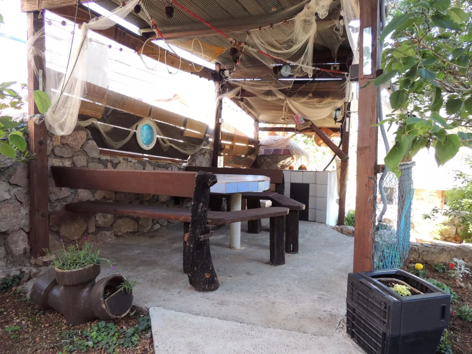 Studio für zwei Personen mit Balkon-Buiten